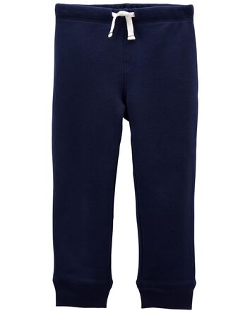 Charcoal Gray//Navy 18 Months Simple Joys by Carters Boys 2-Pack Athletic Knit Jogger Pants